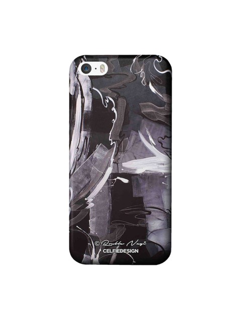

CelfieDesign Grey & White Flashback Rouble Nagi Quirky Sustainable Apple iPhone SE Mobile Back Cover