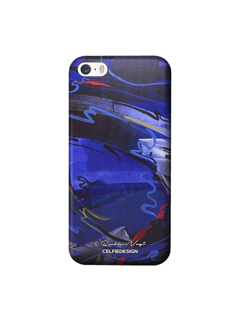 

CelfieDesign Blue & Black Happy Sky iPhone SE Sustainable Case