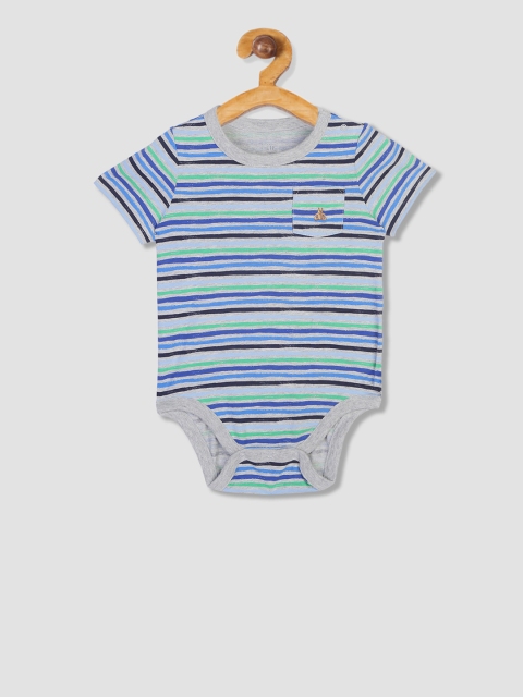 

GAP Girls Multi-coloured Striped Bodysuit