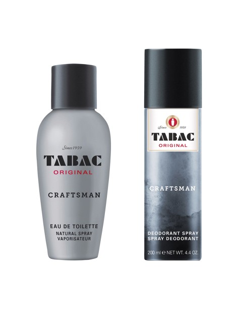 

Tabac Men Craftsman Eau de Toilette and Deodorant Spray Gift Set, Grey