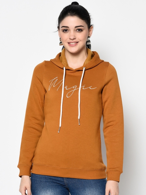 

Trufit Women Mustard Solid Sweatshirt