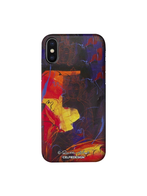 

CelfieDesign Yellow & Brown Moksha Rouble Nagi Quirky Sustainable Apple iPhone X Mobile Back Cover