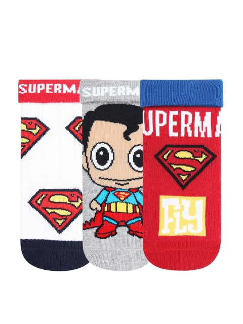 

Bonjour Infant Boys Pack of 3 Assorted Ankle-Length Socks