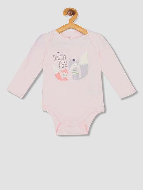 

Infants & New Pink Forest Family Long-Sleeve Bodysuit