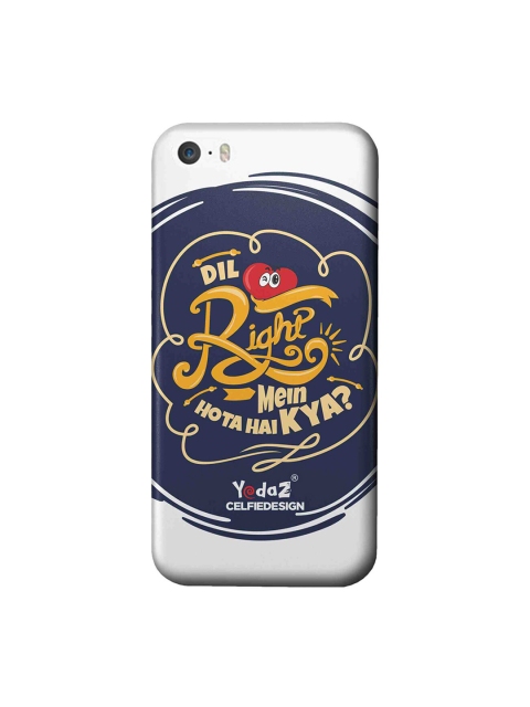 

CelfieDesign Blue & White Dil Right Me Hota Hai iPhone SE Sustainable Case