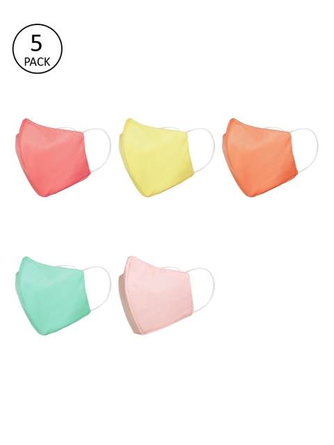 

JS Care Unisex Pack Of 5 6-Ply N95 Masks, Multi
