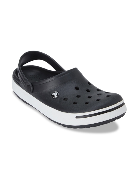 

Crocs Unisex Black Solid Crocband Clogs