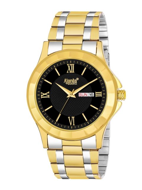 

Ajanta Men Black Analogue Watch AWC414MRG/10
