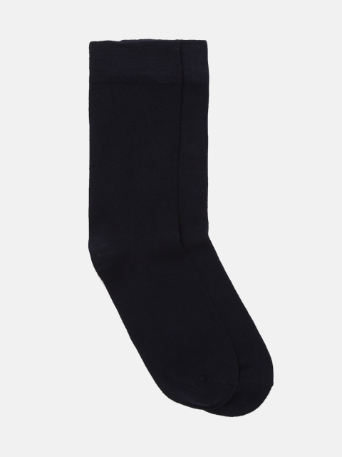 

LINDBERGH Men Navy Blue Solid Above Ankle-Length Socks