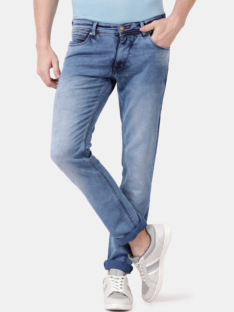 

VUDU Men Blue Slim Fit Mid-Rise Clean Look Jeans
