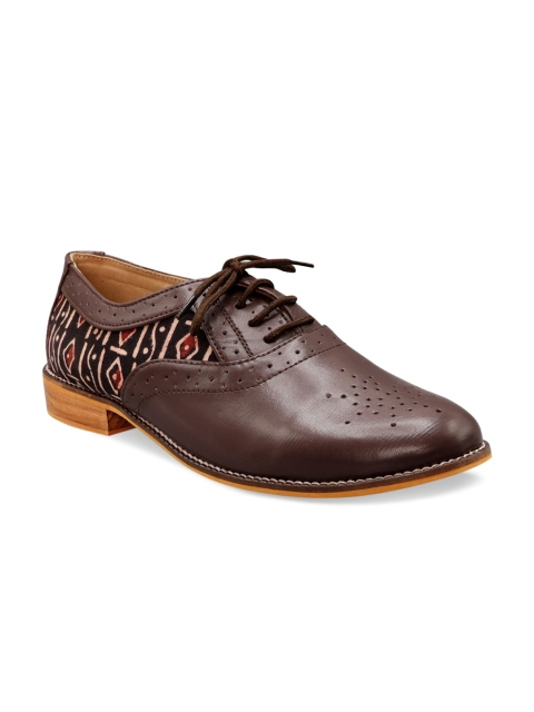 

Kanvas Women Brown Oxfords
