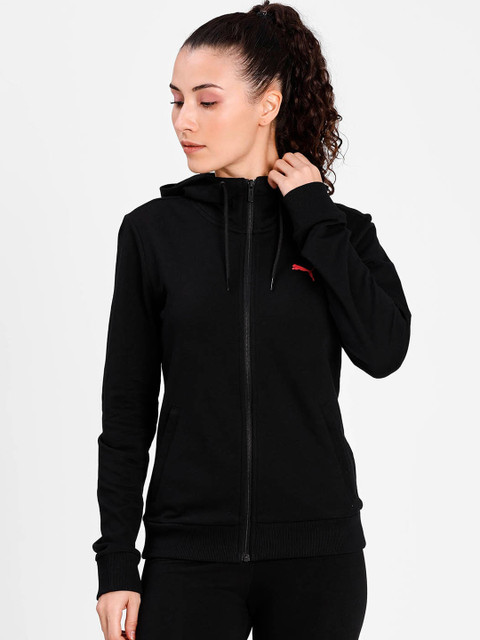 

Puma Women Black Box Graphic Full-Zip
