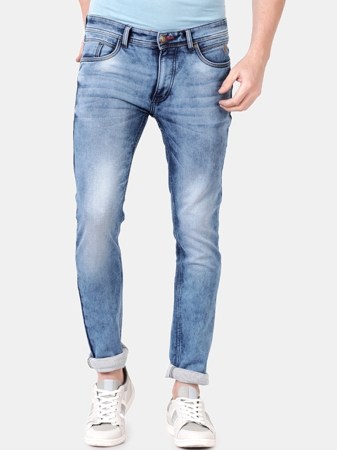 

VUDU Men Blue Slim Fit Mid-Rise Clean Look Stretchable Jeans