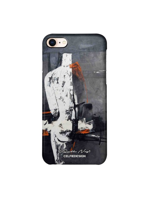 CelfieDesign Grey & White New Open World iPhone 8 Sustainable Case