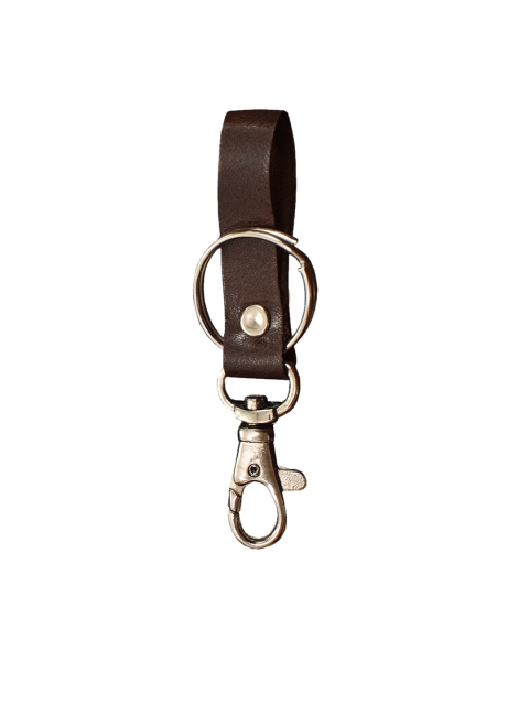 

ABYS Unisex Dark Coffee Brown Pack Of 10 Key Rings