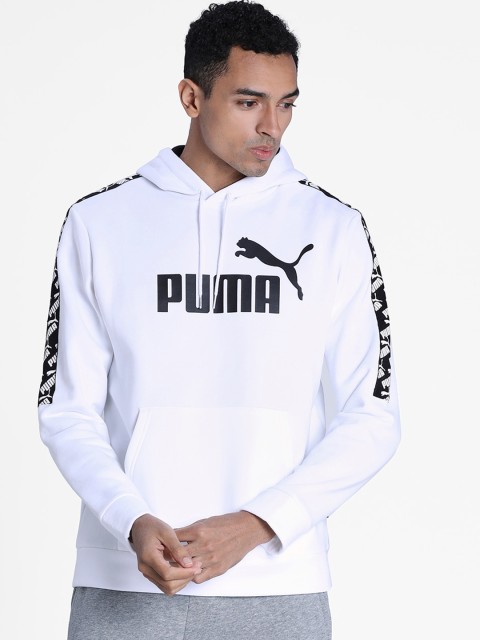 

Puma Men White Colourblocked Sporty Jacket