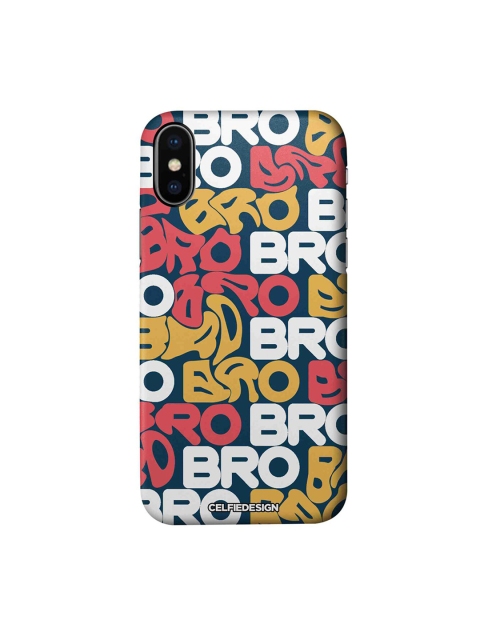 

CelfieDesign Navy-Blue & Pink Bro iPhone X Sustainable Case