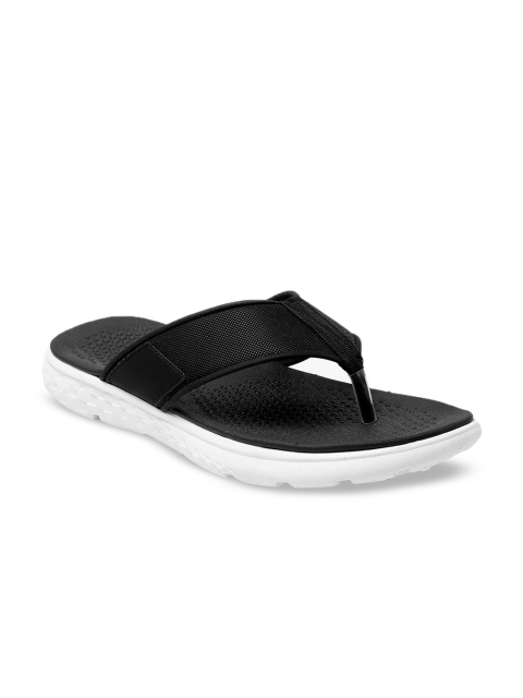 

bacca bucci Men Black Solid Thong Flip-Flops