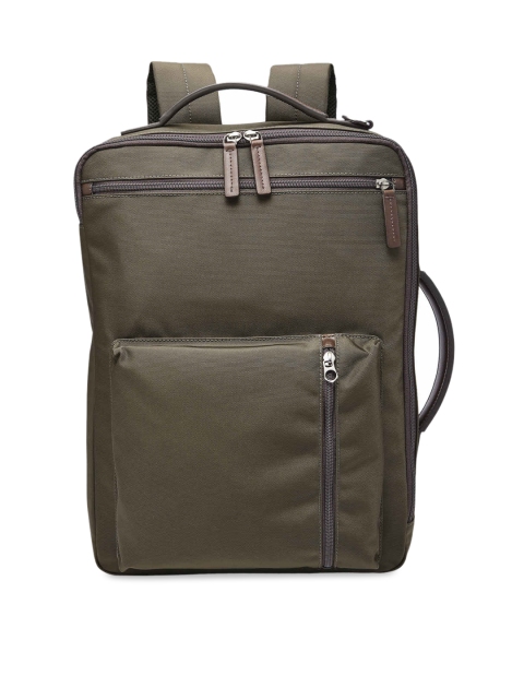 

Fossil Men Brown Solid Backpack