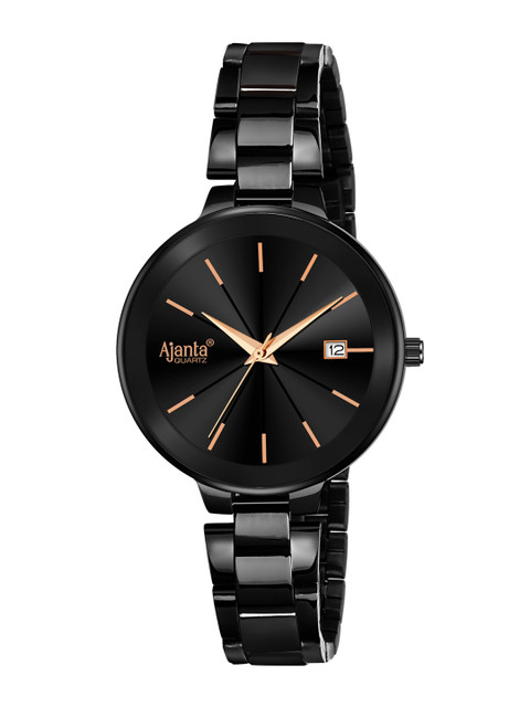 

Ajanta Women Black Analogue Watch AWC109ESL/12