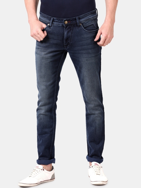 

VUDU Men Blue Slim Fit Mid-Rise Clean Look Stretchable Jeans