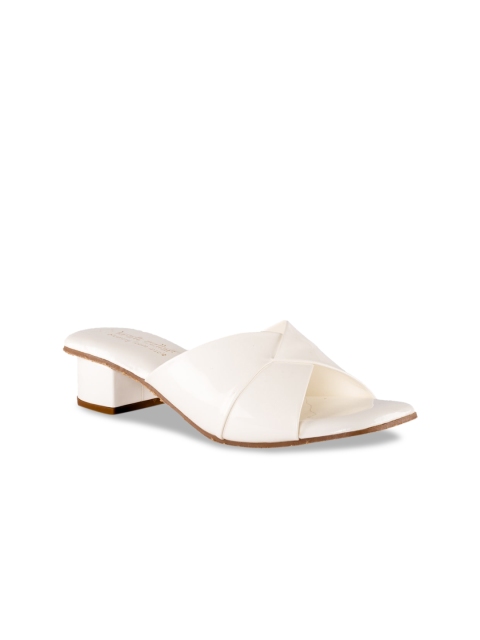 

Kraft Cellar Women White Solid Block heels