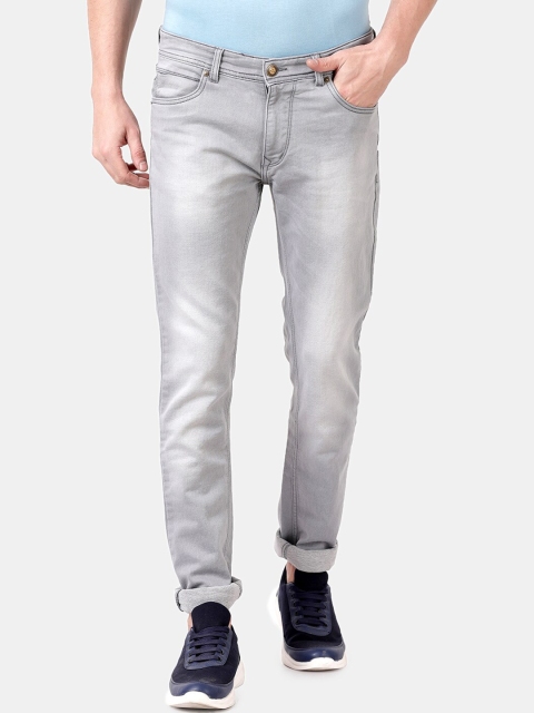 

VUDU Men Grey Tapered Fit Jeans