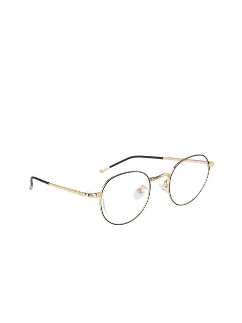 

Clark N Palmer Black Solid Full Rim Oval Frames CNP-G10014-C2