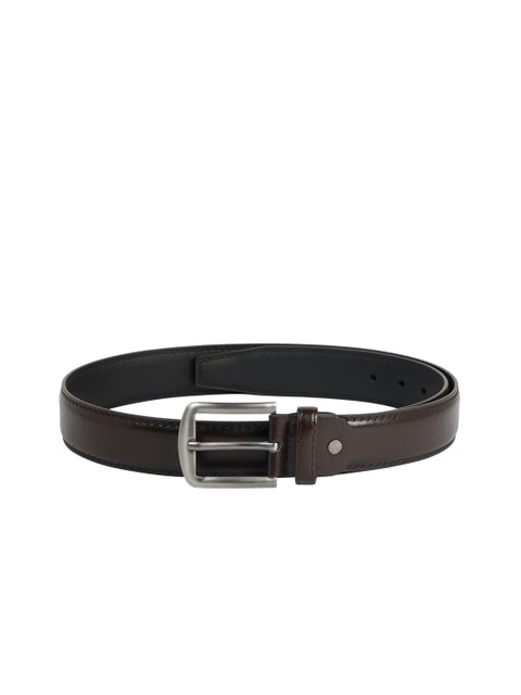 

ZEVORA Men Brown Solid Belt