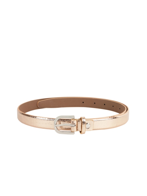 

Alvaro Castagnino Women Rose Gold-Coloured Textured Belt