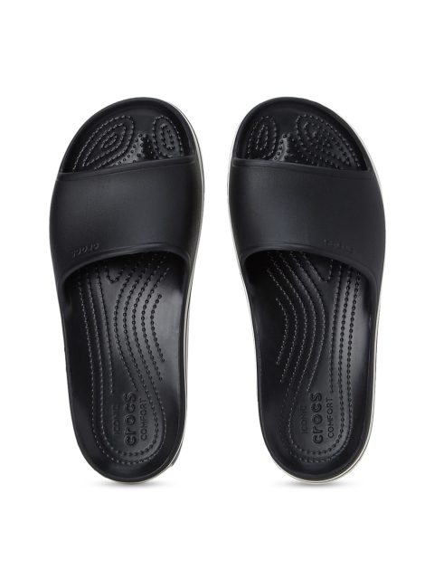 

Crocs Crocband Kids Black Solid Sliders