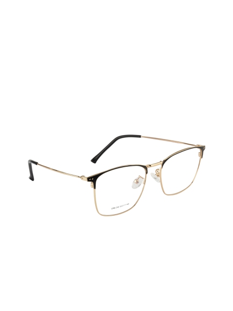 

Clark N Palmer Unisex Black Solid Full Rim Square Frames CNP-G90250-C5