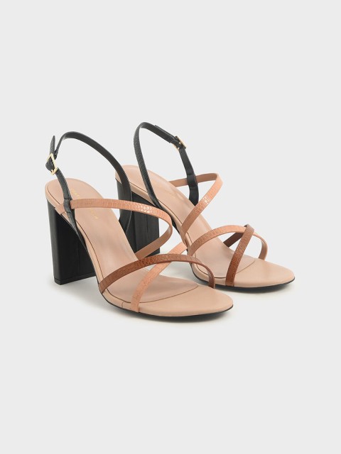 

CHARLES & KEITH Women Multicoloured Solid Pumps, Multi