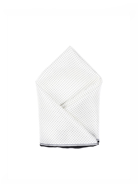 

Arrow Men White Printed Pocket Square