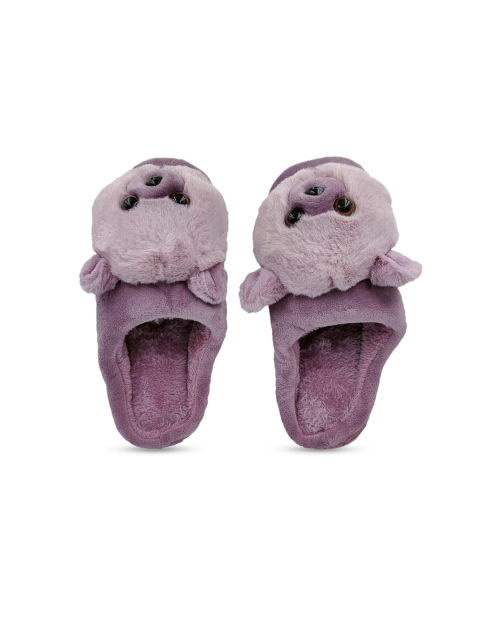 

Pampy Angel Women Purple Bear Fur Sliders