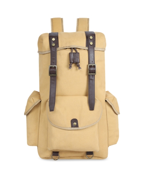 

Bagsy Malone Brown Solid Sustainable Travel Backpack