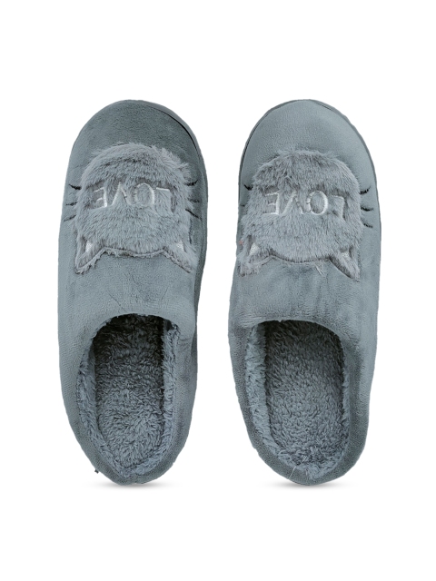 

Pampy Angel Women Grey Solid Room Slippers