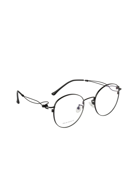 

Clark N Palmer Women Black Solid Full Rim Round Frames CNP-G90244-C7