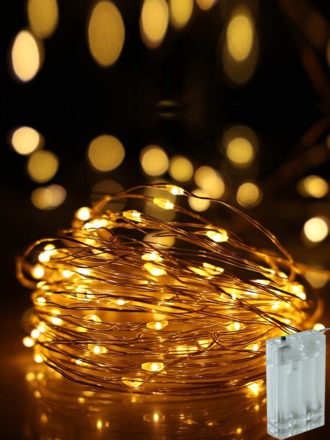 

Archies White Rice Shaped String Lights