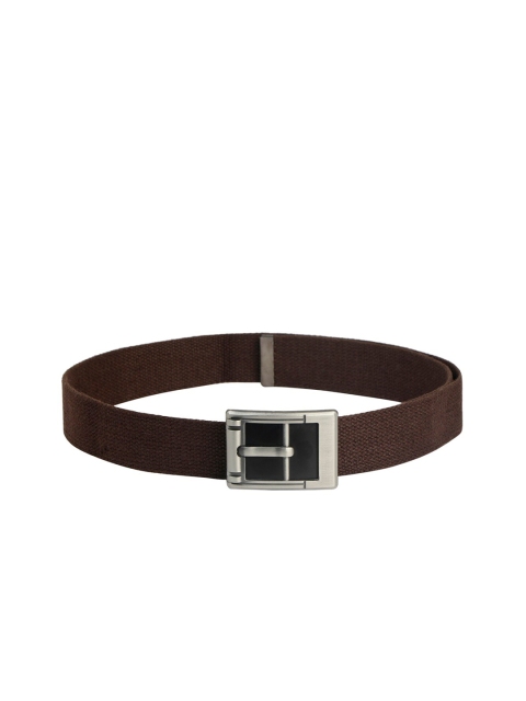 

ZEVORA Men Brown Woven Design Belt