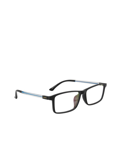 

Ted Smith Unisex Black Solid Full Rim Wayfarer Frame