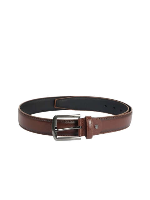 

ZEVORA Men Brown Solid Belt