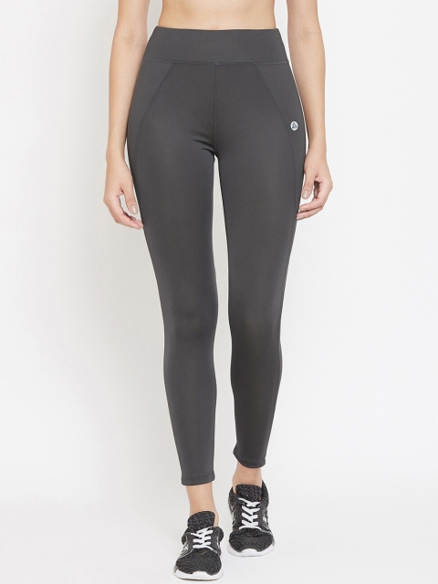 

Athleto Women Grey Solid Training Tights