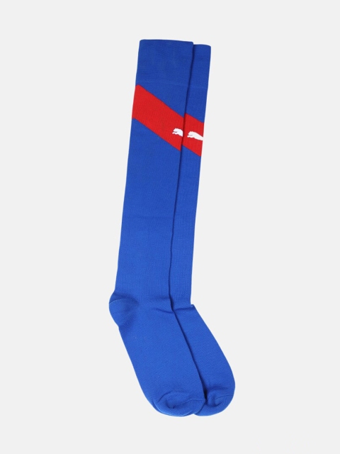 

Puma Men Blue Solid Knee-Length Socks