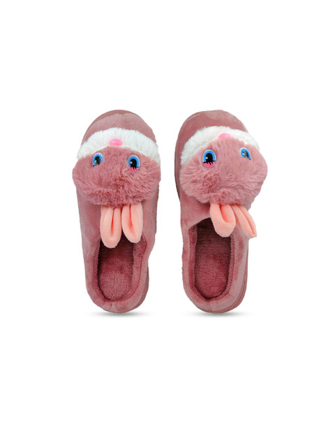 

Pampy Angel Women Peach Self-Design Room Slippers