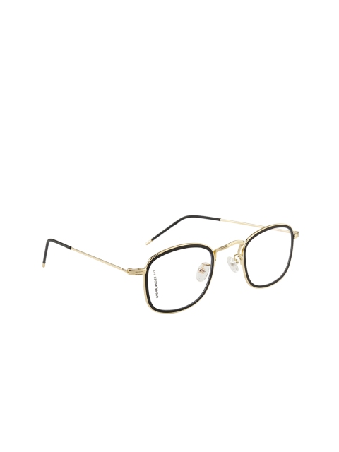 

Clark N Palmer Unisex Black Solid Full Rim Square Frames CNP-G9068-C7