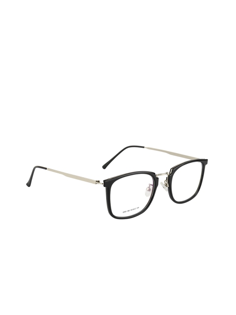 

Clark N Palmer Unisex Black Solid Full Rim Square Frames