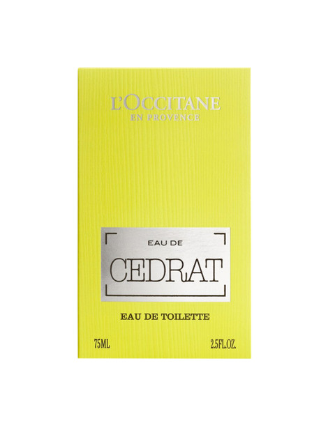 

LOccitane en Provence Men Cedrat Eau De Toilette 75ml, Yellow