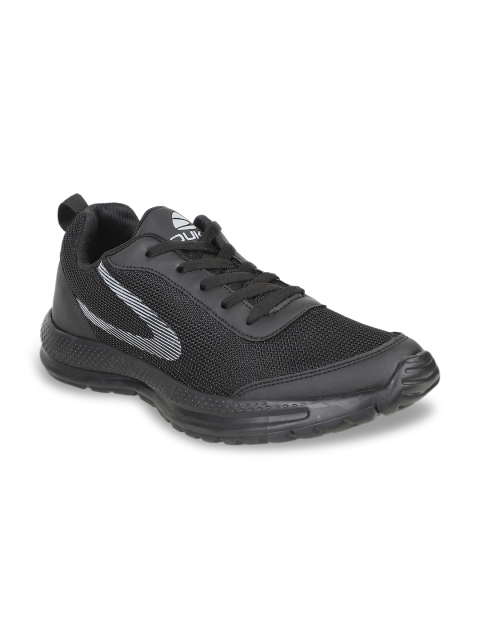 

Duke Men Black Synthetic Running Shoes