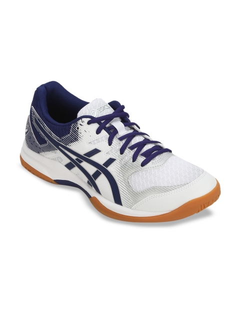 

ASICS Women White & Grey GEL-ROCKET 9 Running Shoes